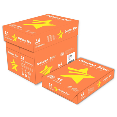 Caja de Papel DIN-A4 Golden Star Premium 80g